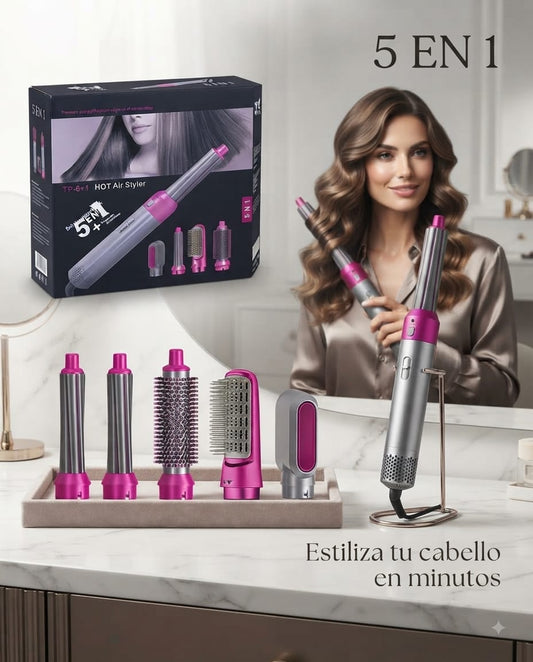 CEPILLO PARA EL CABELLO 5 EN 1