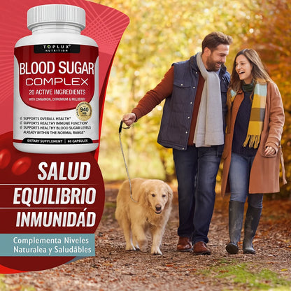 Blood Sugar Complex – Suplemento para el Apoyo de la Glucosa